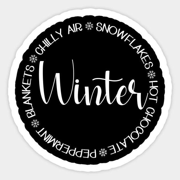 Winter Sticker by TheMoonlitPorch